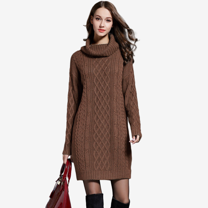 Amira™ Abito maglione a collo alto