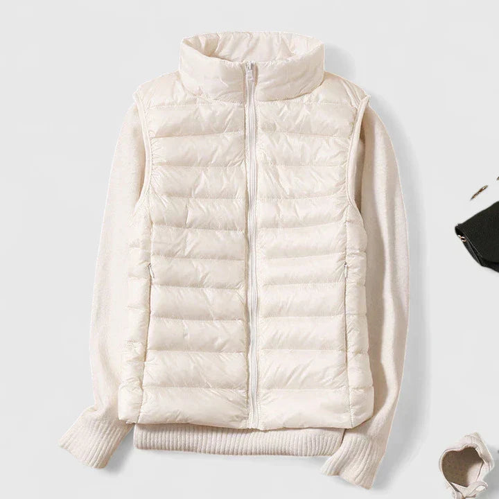 YVETTE™|GILET COMODO E CHIC