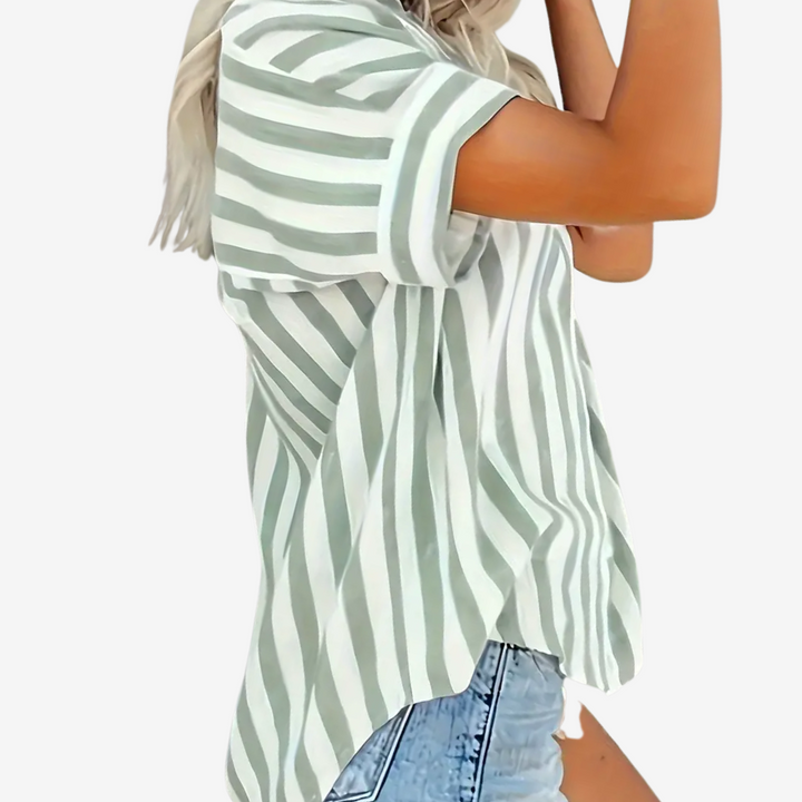 Iselise™ camicetta a righe