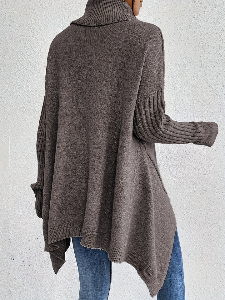ODETTE™|MAGLIONE DOLCEVITA OVER