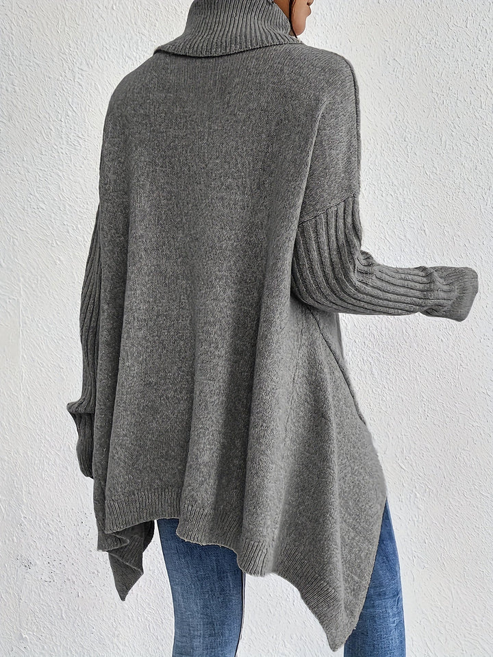 ODETTE™|MAGLIONE DOLCEVITA OVER