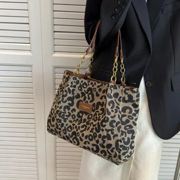 NINA™|BORSA TOTE CHIC MACULATA