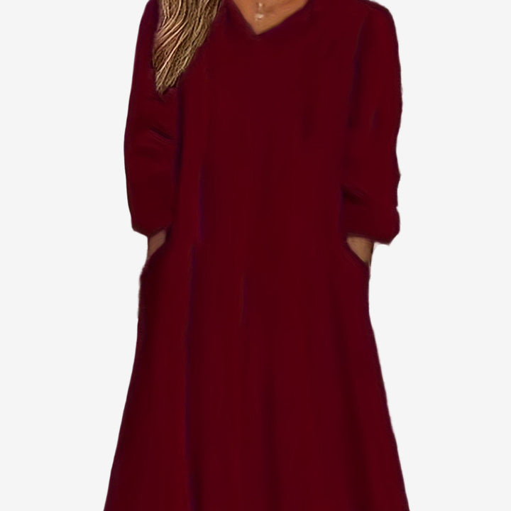 Layla™ Abito in maglia con cappuccio
