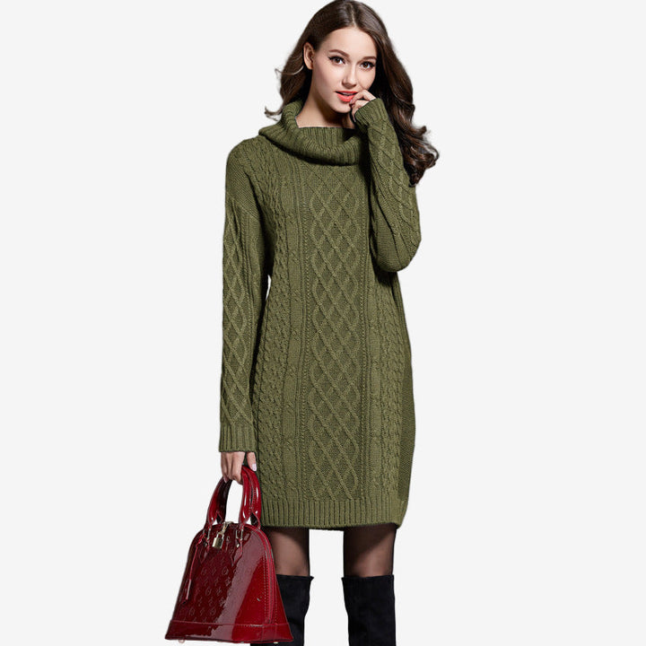 Amira™ Abito maglione a collo alto