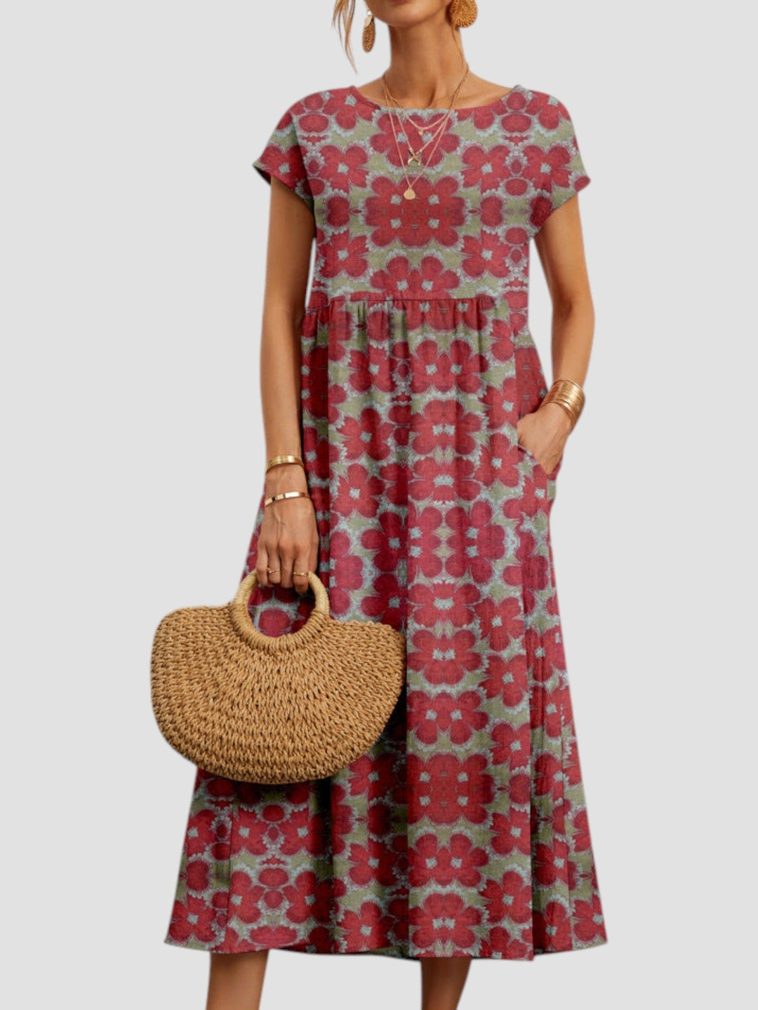 DALIA™|ABITO FLOREALE LEGGERO
