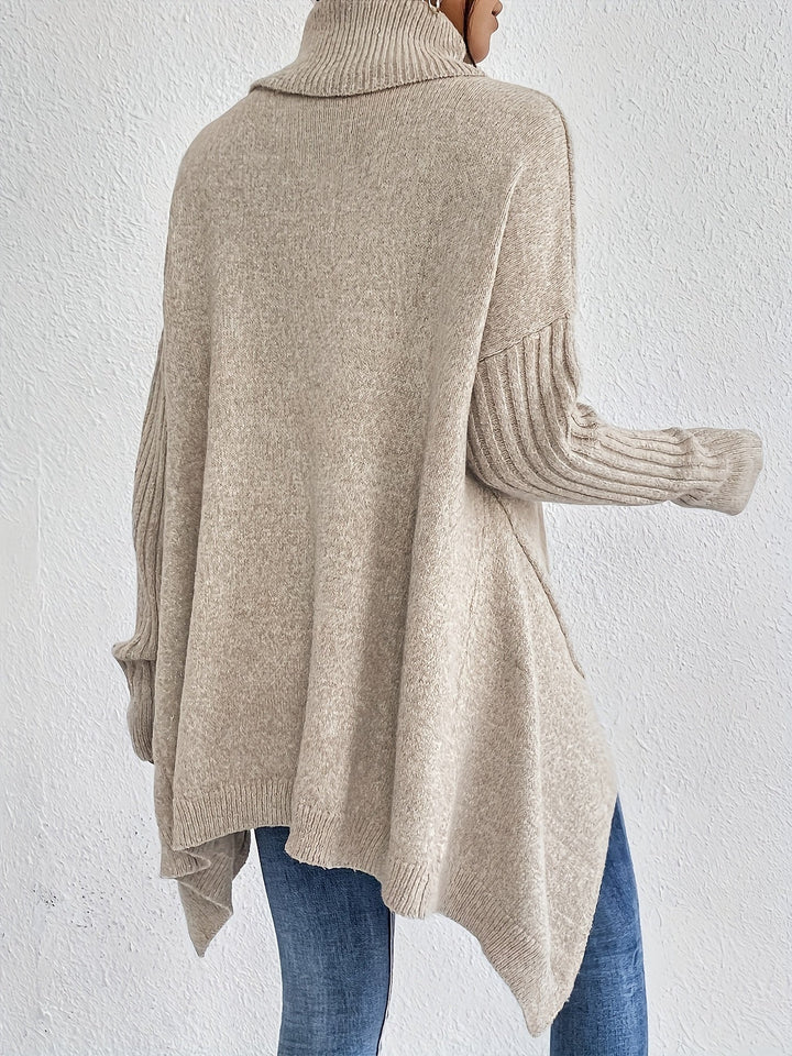 ODETTE™|MAGLIONE DOLCEVITA OVER