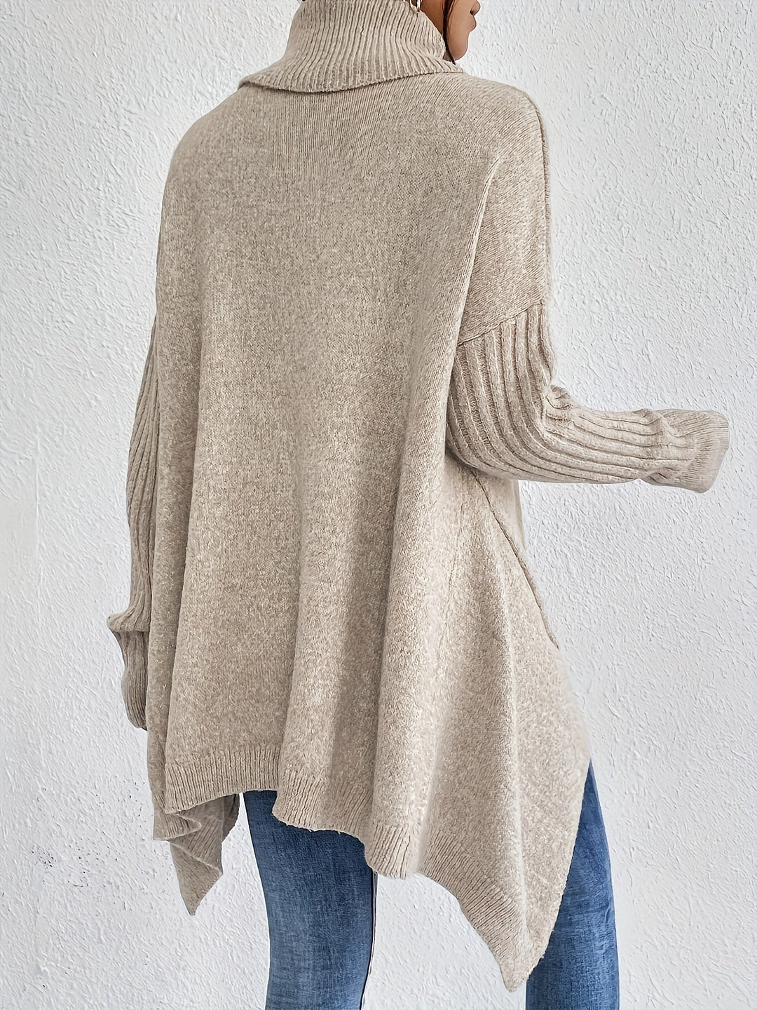 ODETTE™|MAGLIONE DOLCEVITA OVER