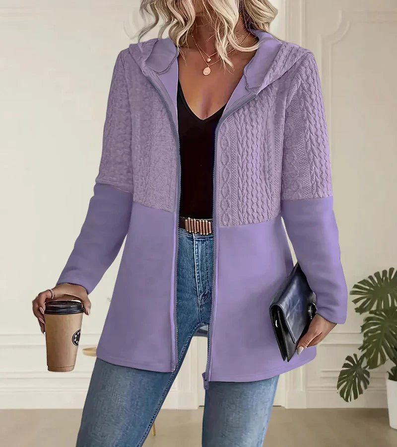 ELVIRA™|FELPA CON CAPPUCCIO