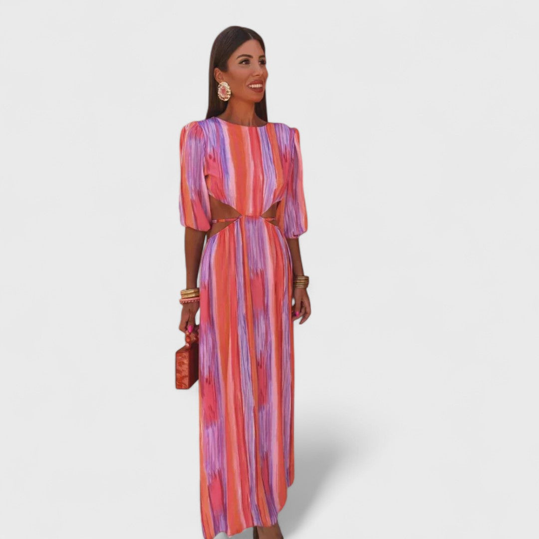 Elena™|Abito Estivo con Cut-Out