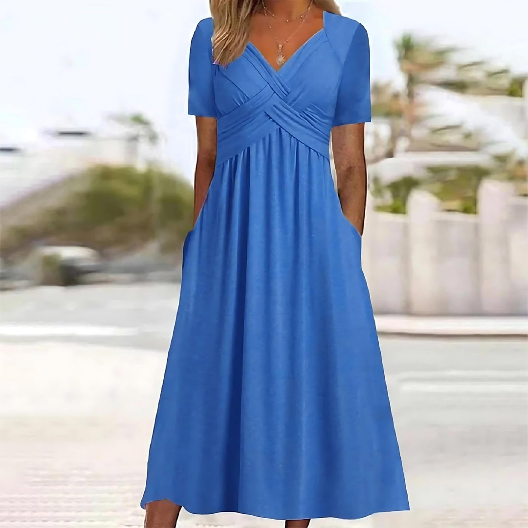 ELEONORA™|ABITO MIDI MODELLANTE
