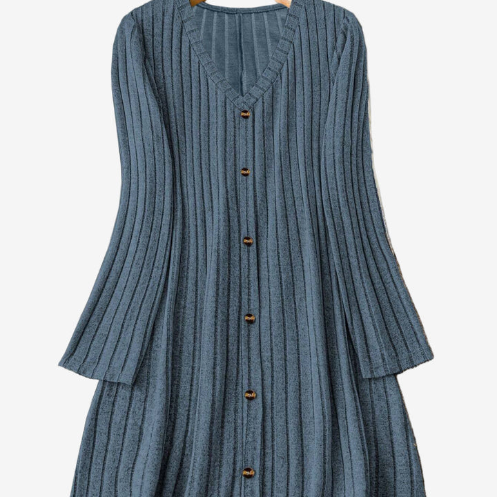 Veronie™ Abito in maglia svasata