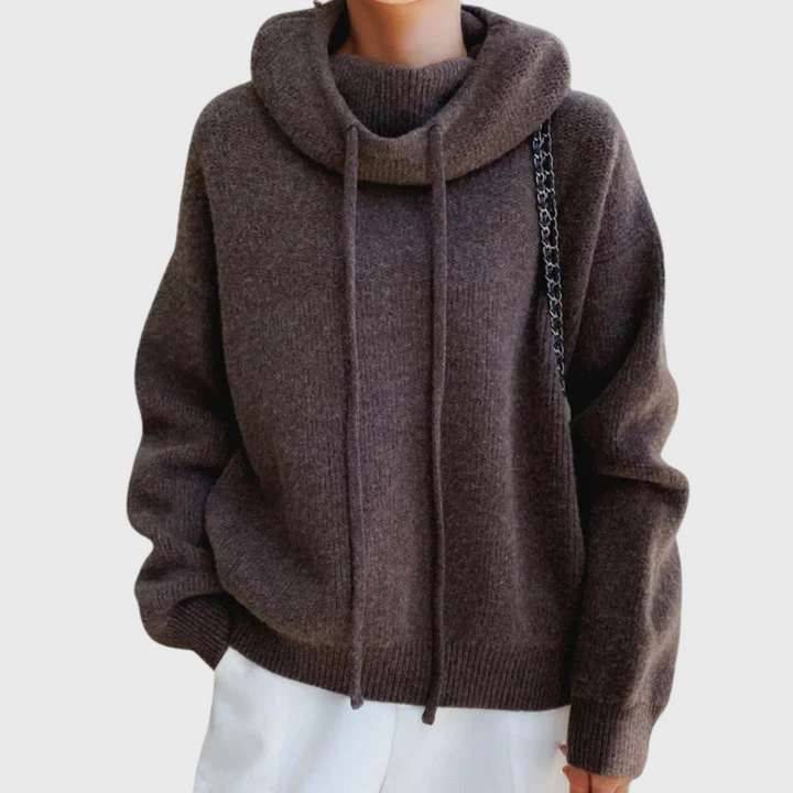 MARZIA™|FELPA CON CAPPUCCIO