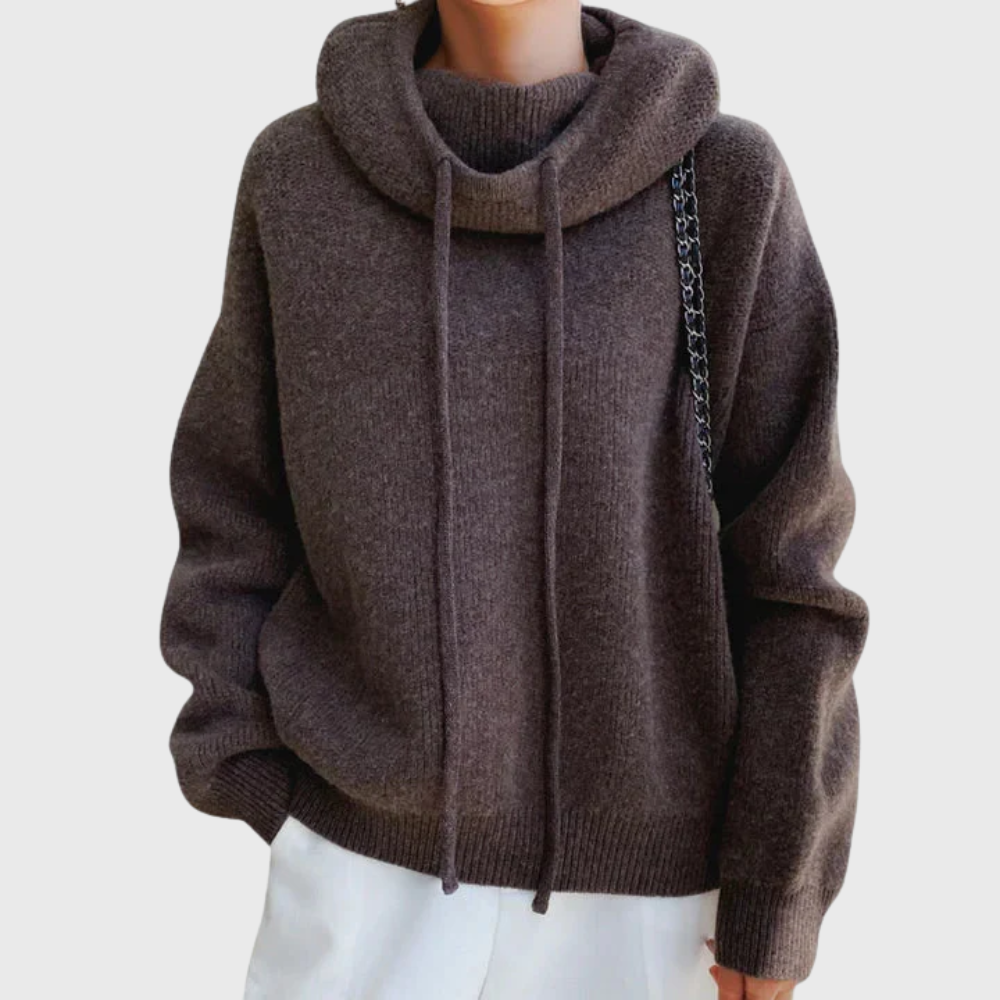 MARZIA™|FELPA CON CAPPUCCIO