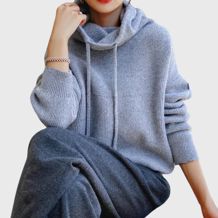 MARZIA™|FELPA CON CAPPUCCIO