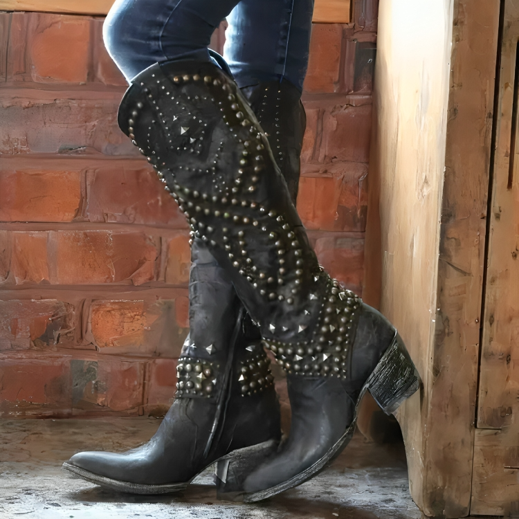 KATRIN™|STIVALI WESTERN ALTI