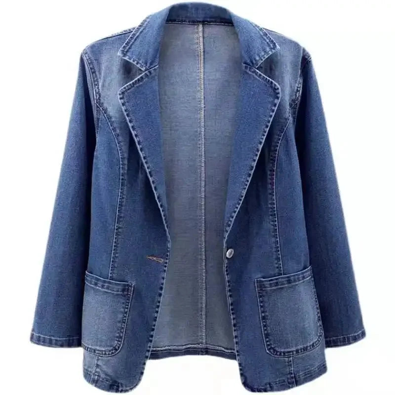 EVELINE™|GIACCA IN DENIM ELEGANTE