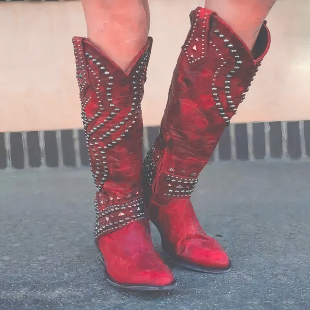 KATRIN™|STIVALI WESTERN ALTI