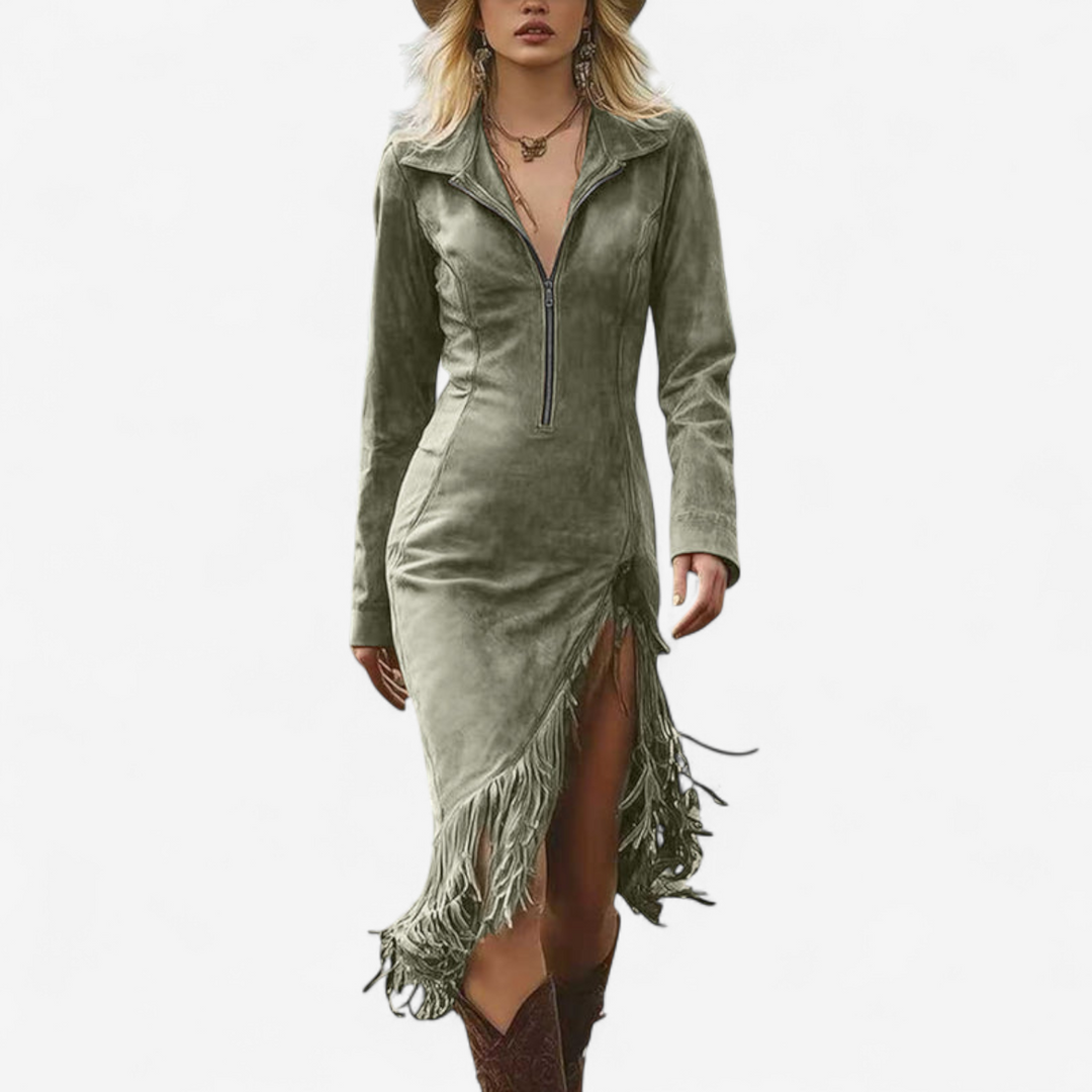 Ginette™ Elegante abito autunnale