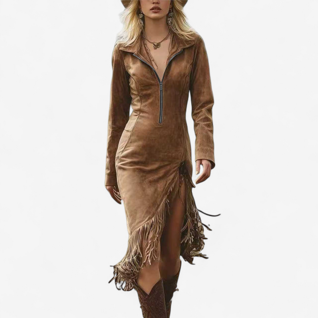 Ginette™ Elegante abito autunnale