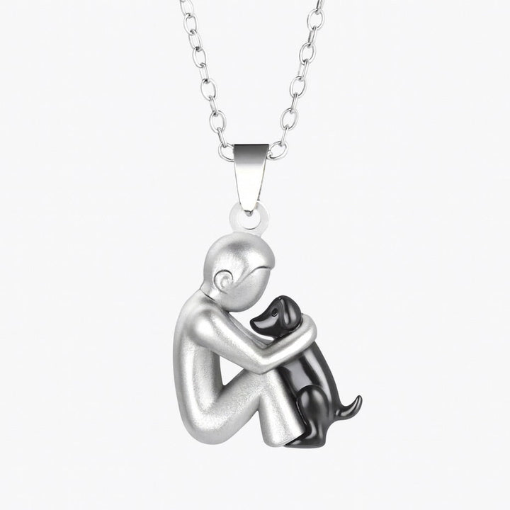 Collana con ciondolo Hug
