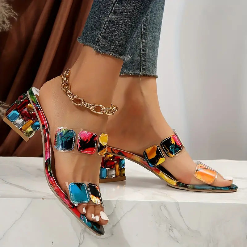 Chiara™ | Sandali Colorati con Doppia Cinghia