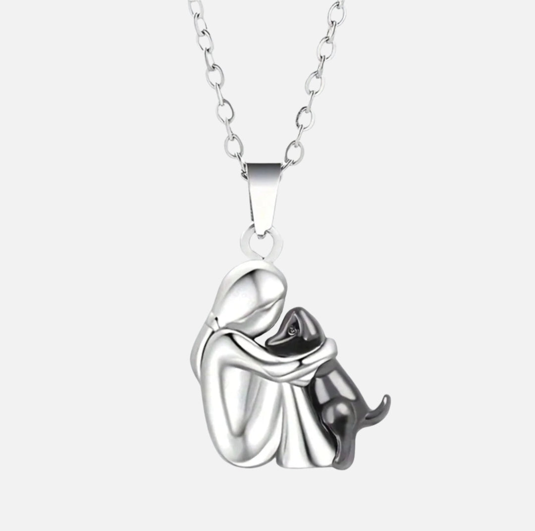 Collana con ciondolo Hug