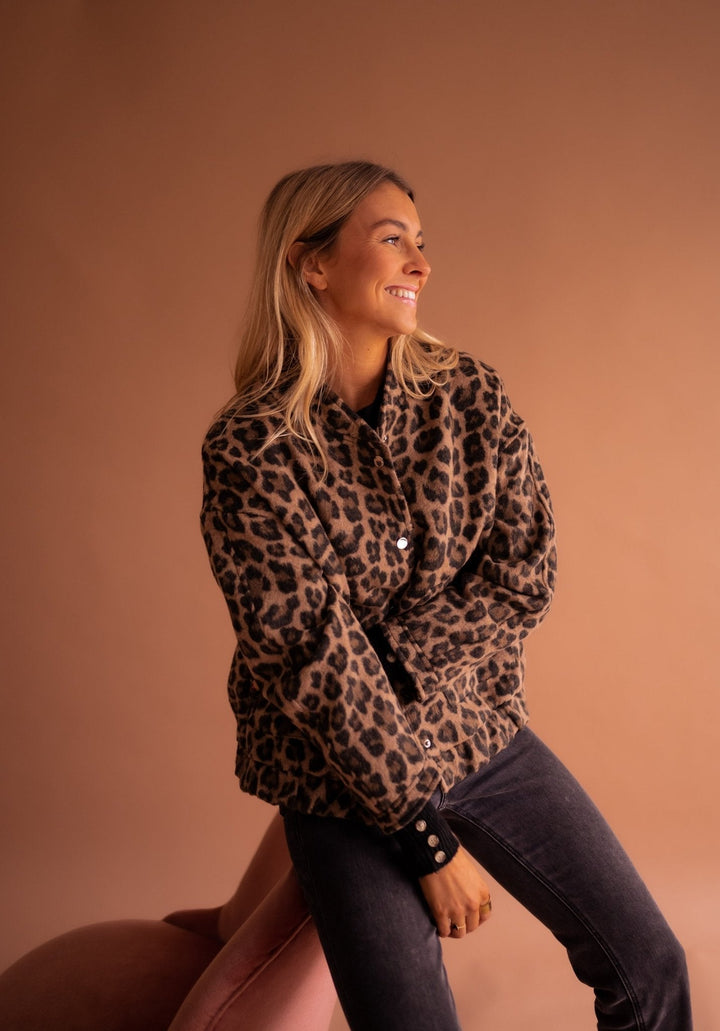 DANIELA™|GIACCA LEOPARDATA CHIC