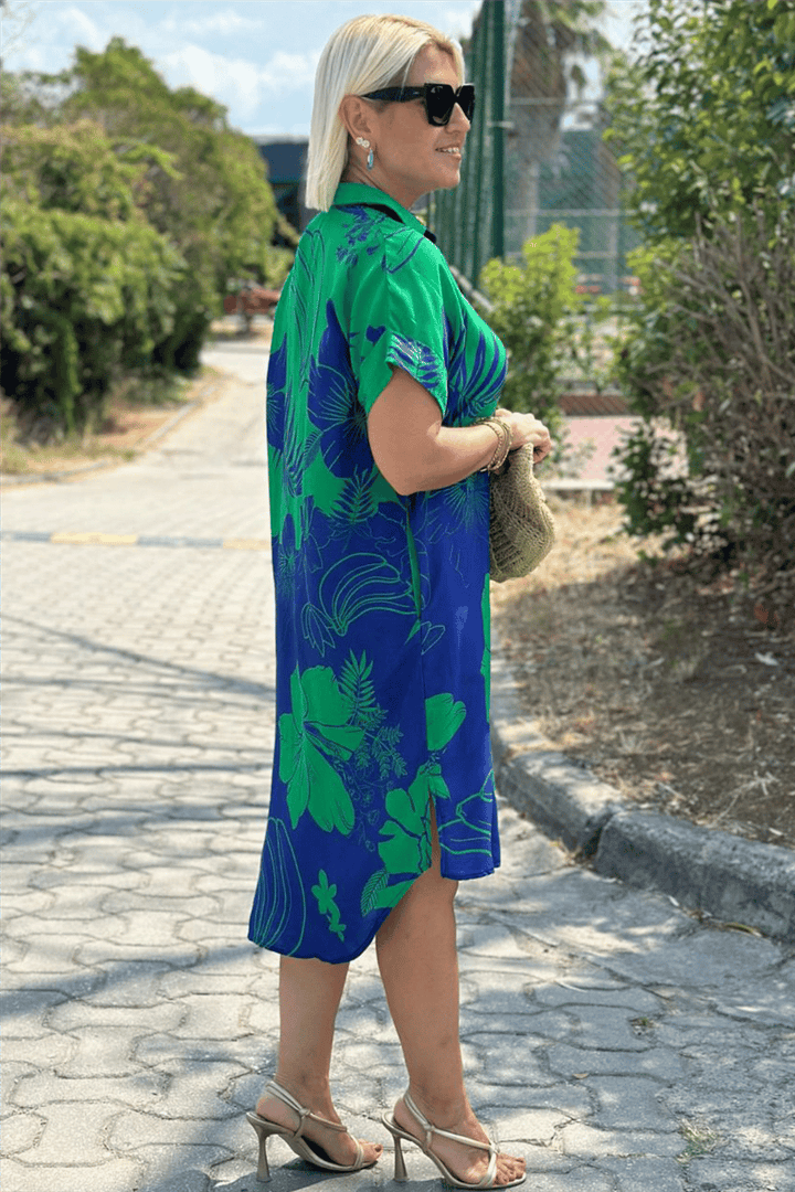 ALLEGRA™|Abito con Stampa Floreale